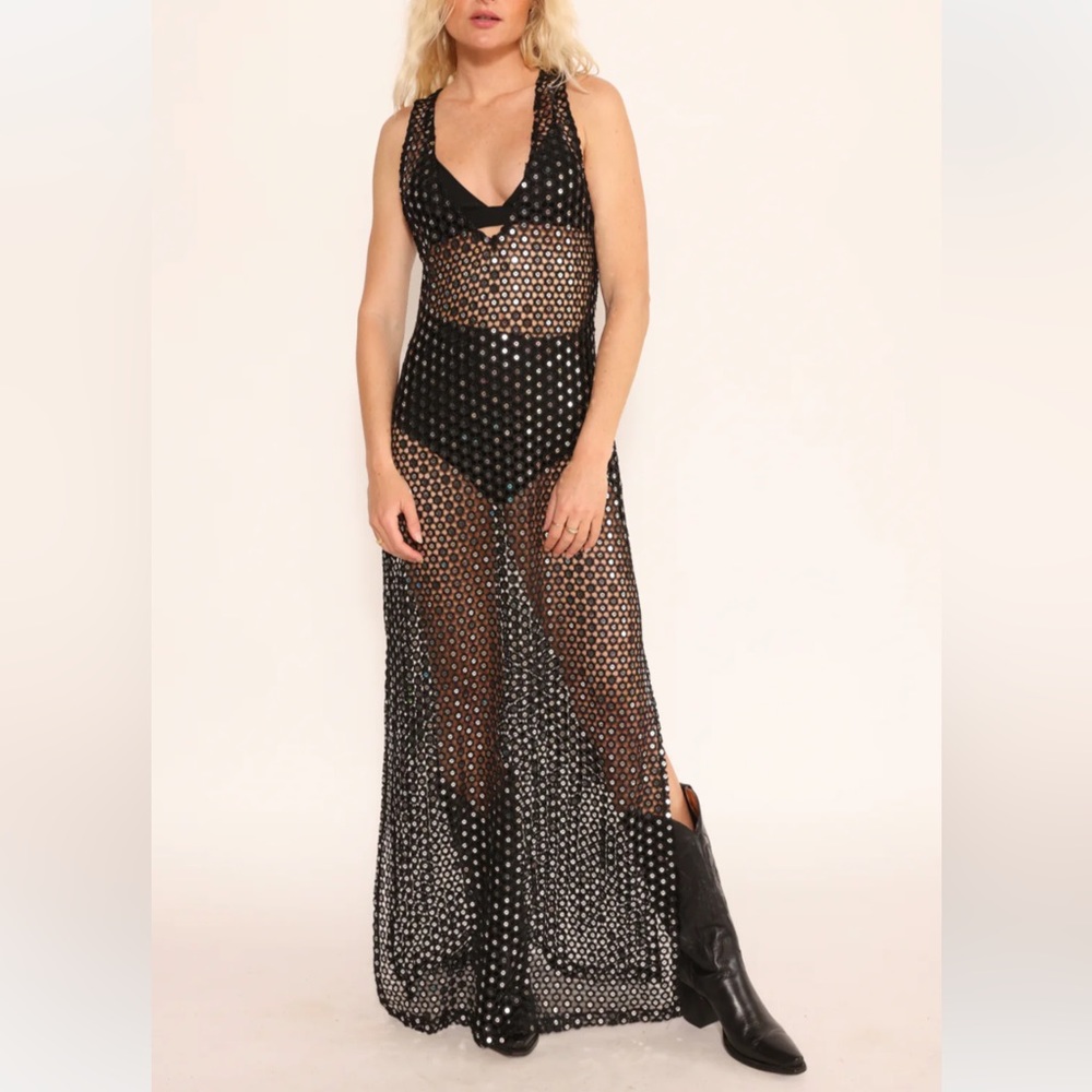 NWT - EastnWest Winnie Maxi Dress in Mirror